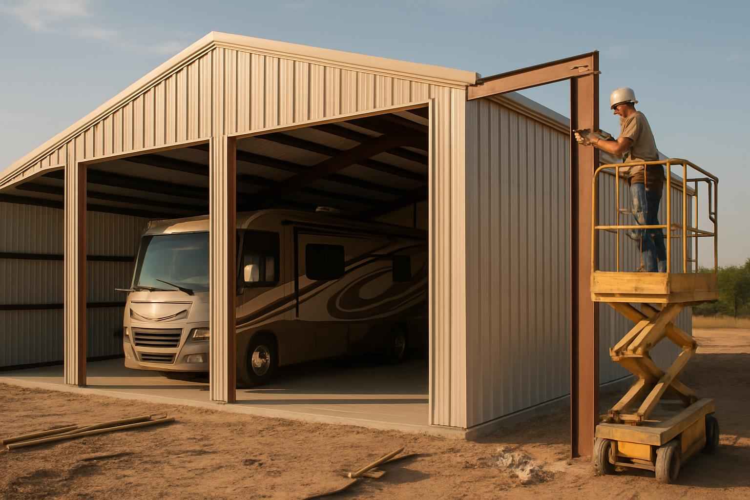 RV Bay Construction Service in Mason TX