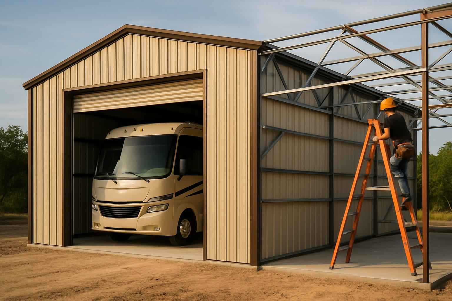 RV Bay Construction Service in Pipe Creek TX