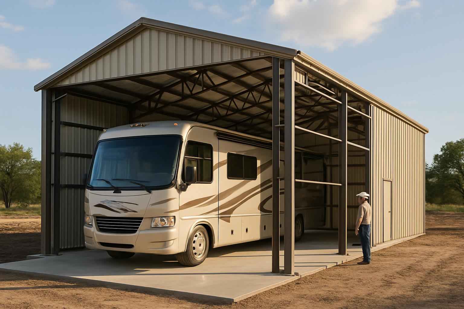 RV Bay Construction Service in Pontotoc TX