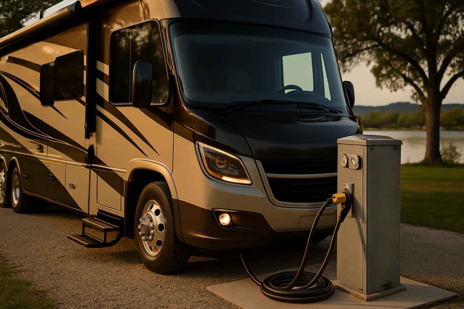 RV Electrical Hookup Service in Cottonwood Shores TX