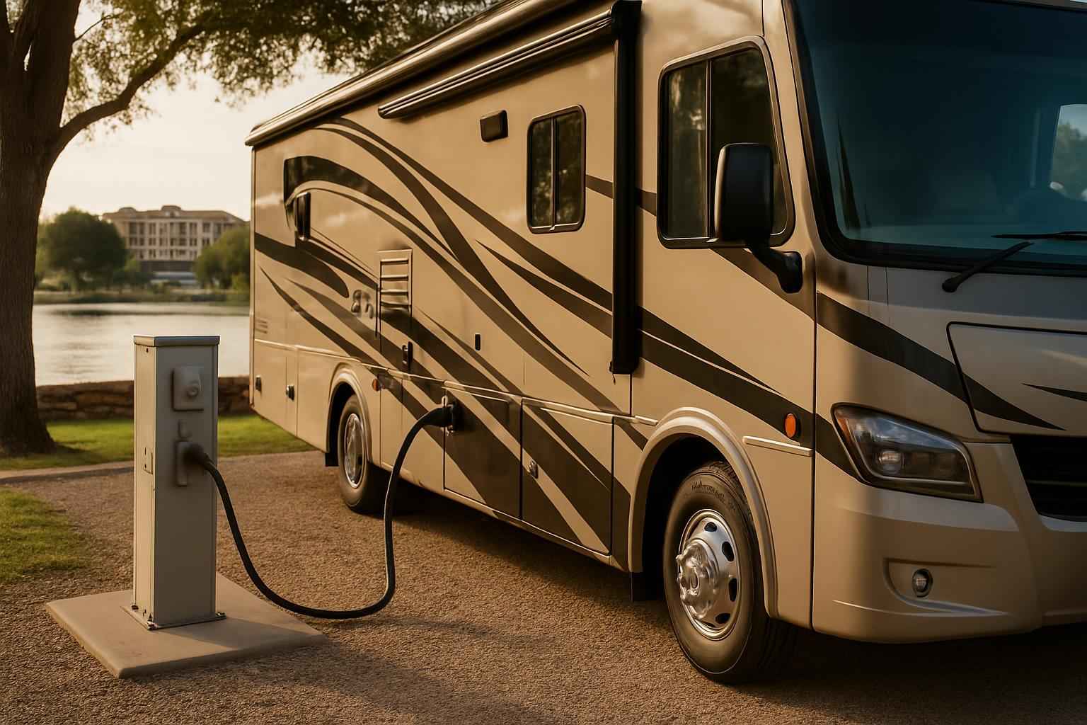 RV Electrical Hookup Service in Horseshoe Bay TX
