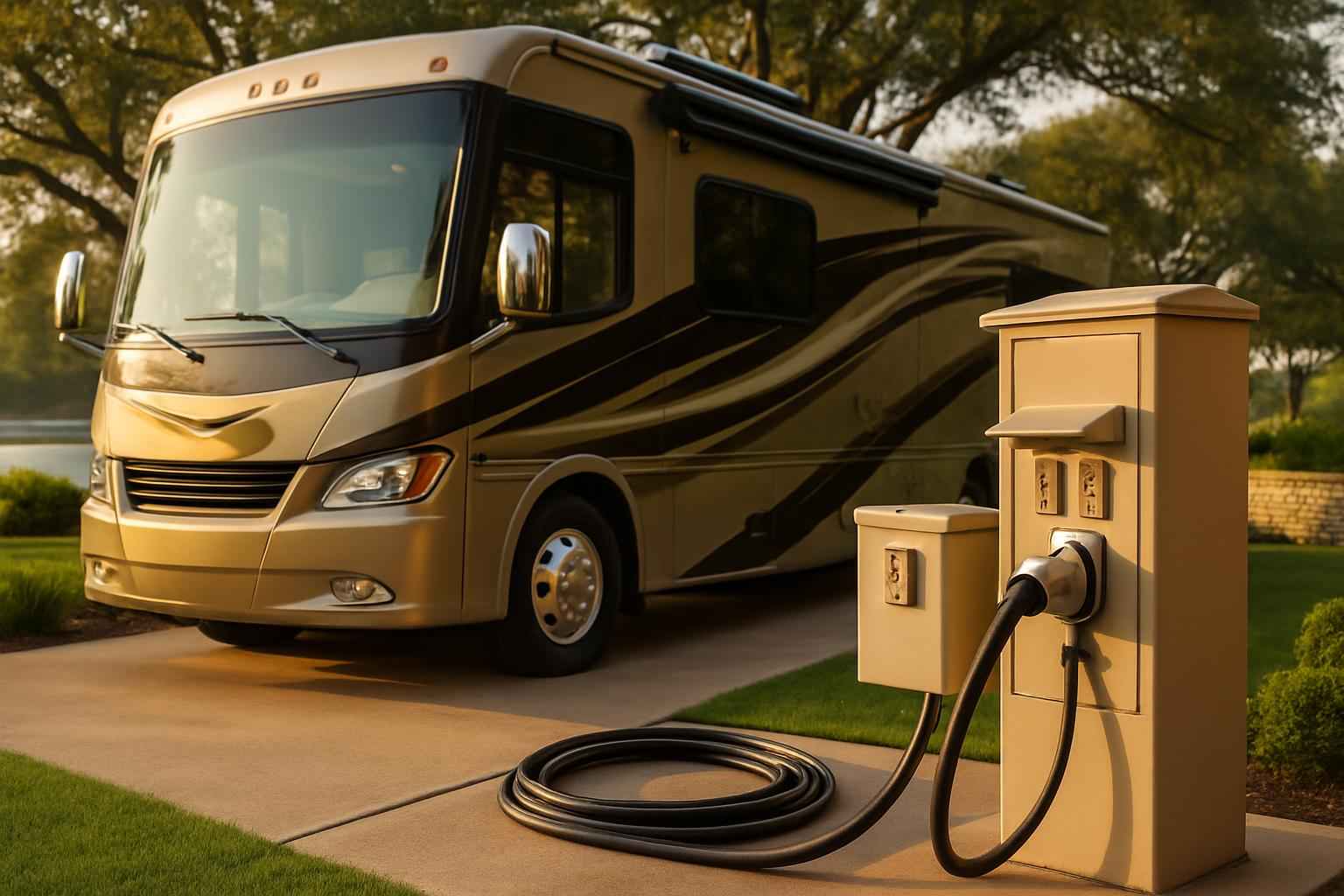 RV Electrical Hookup Service in Marble Falls TX