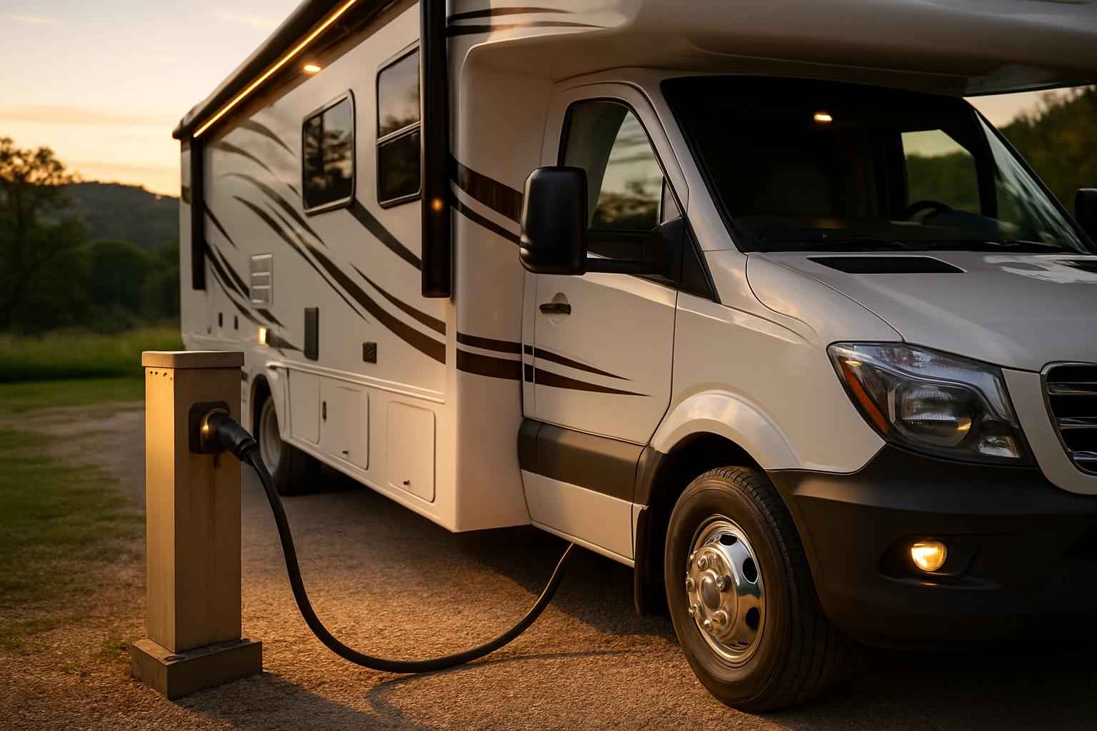 RV Electrical Hookup Service in Medina TX