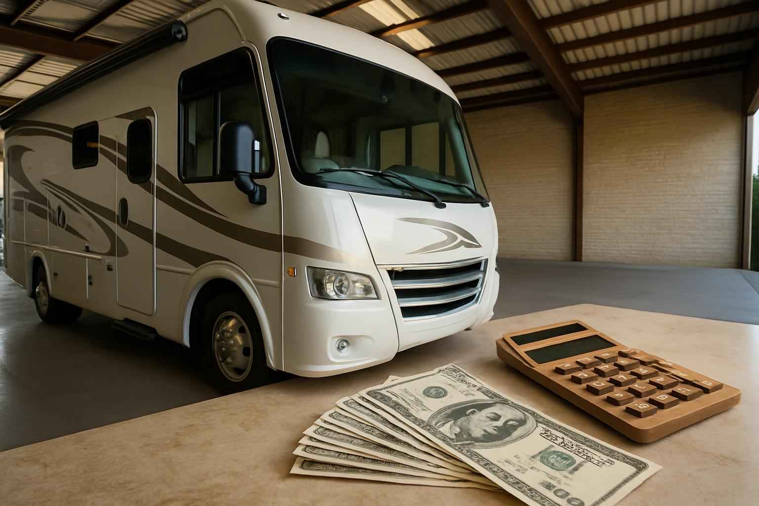 RV Storage Cost Estimate in Horseshoe Bay TX