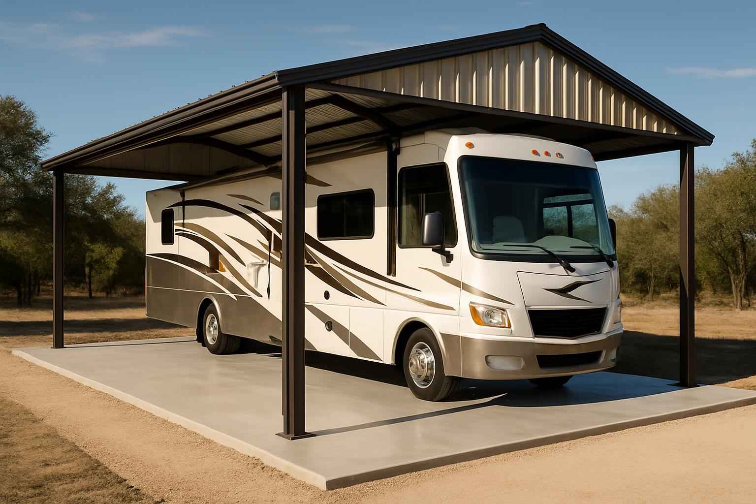 RV Storage Slab Contractor in Pipe Creek TX