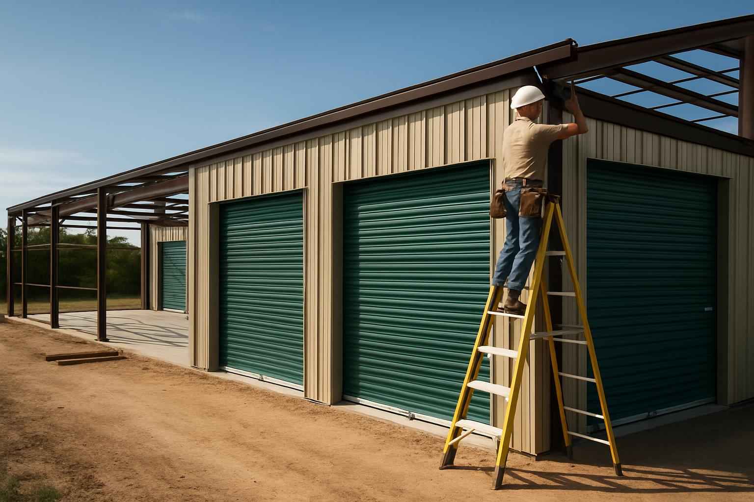 Self Storage Building Contractor in Pipe Creek TX