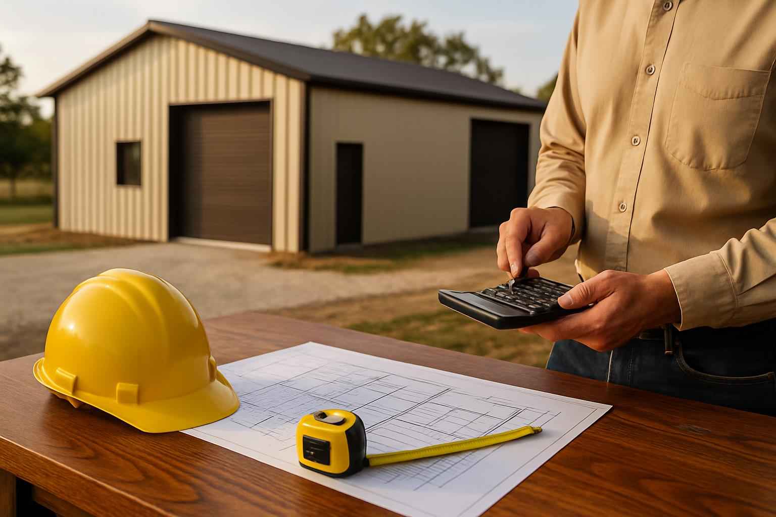 Shop Build Cost Estimate in Cottonwood Shores TX