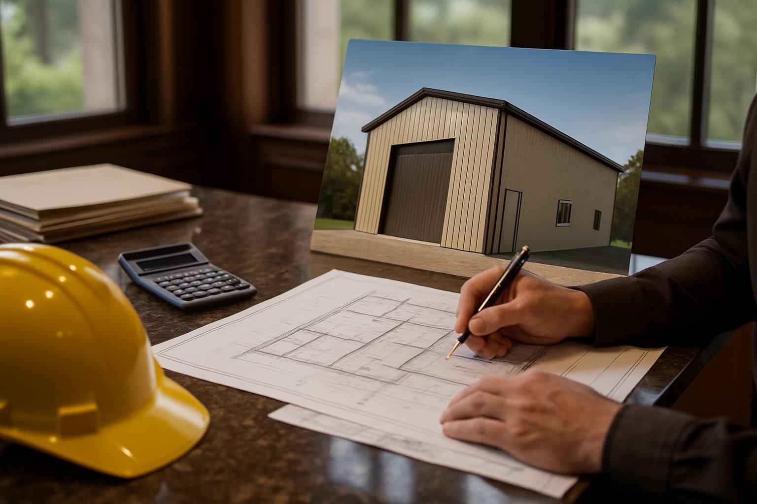 Shop Build Cost Estimate in Horseshoe Bay TX