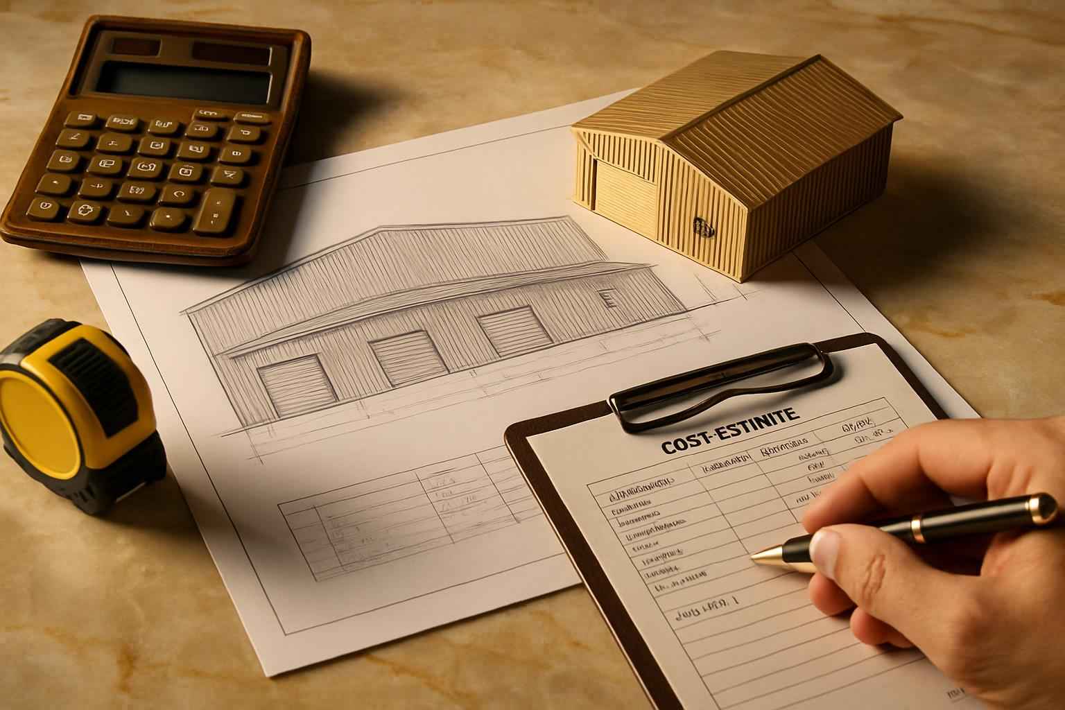 Shop Build Cost Estimate in Marble Falls TX