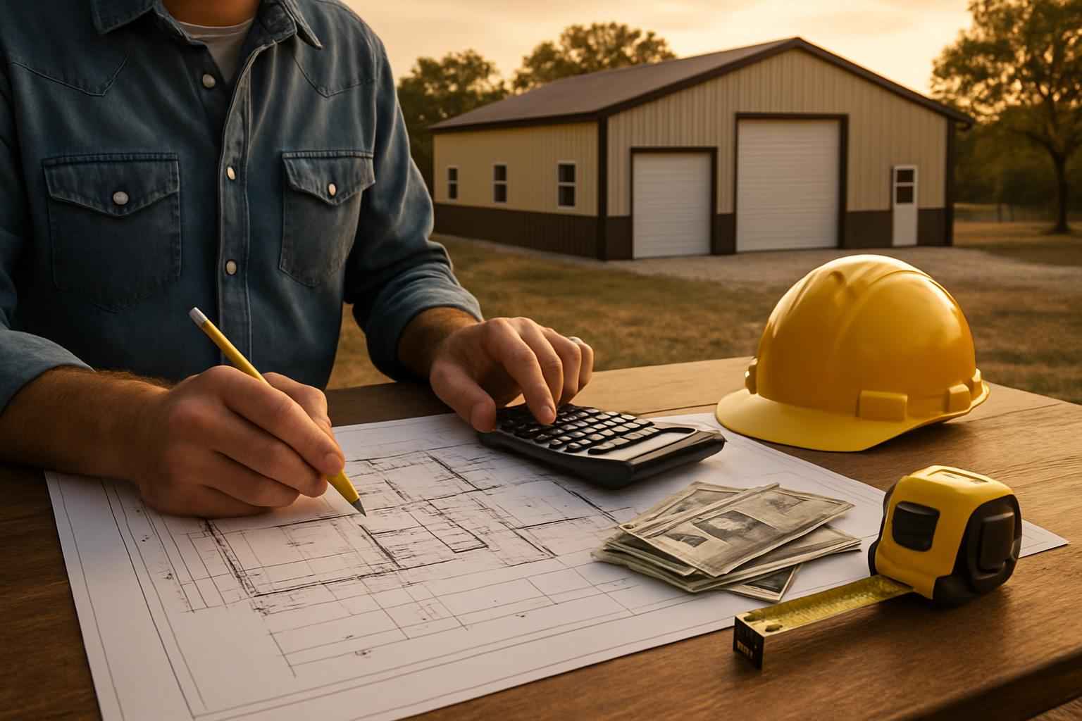 Shop Build Cost Estimate in Pipe Creek TX