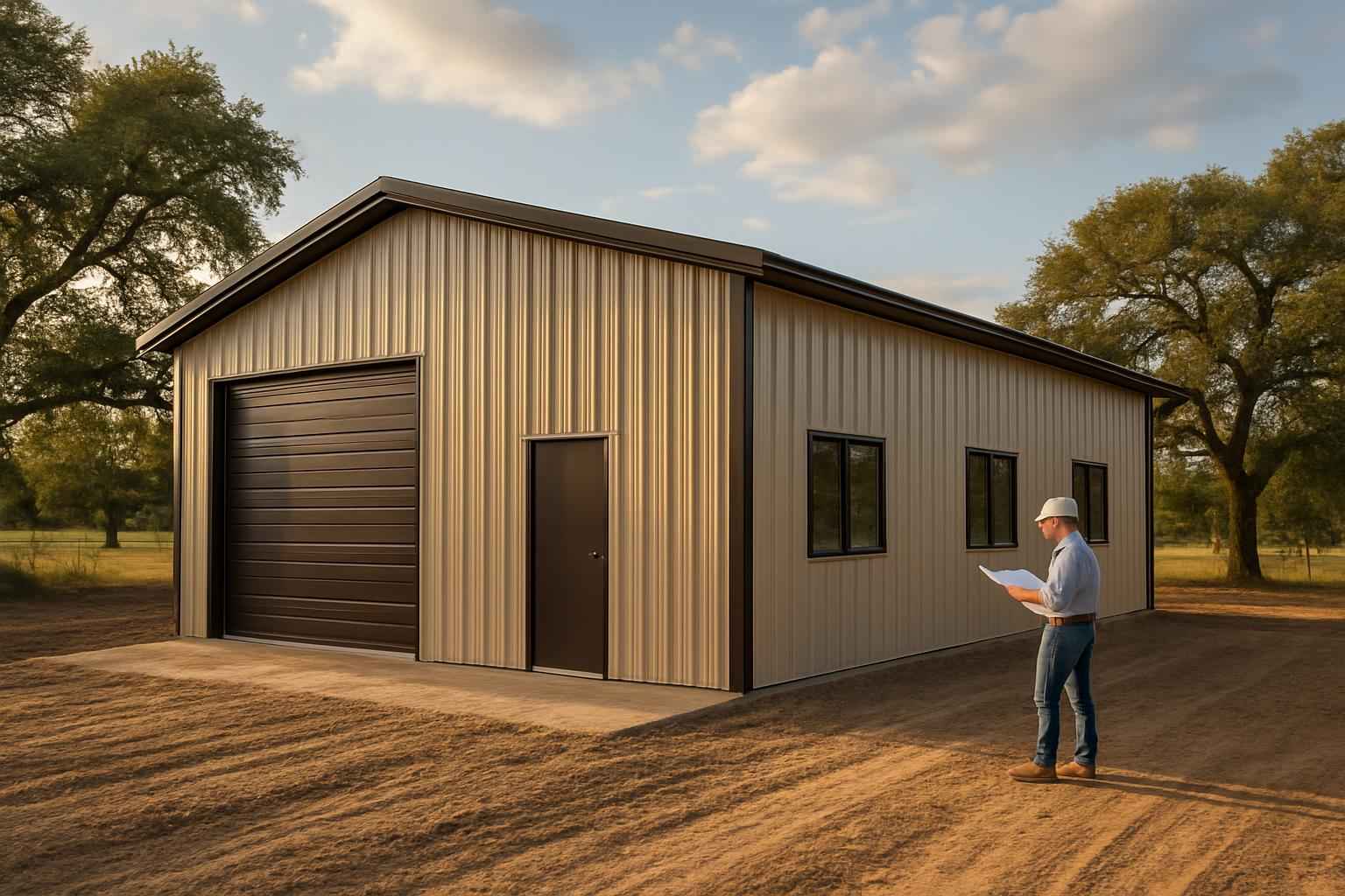 Shop Building Design Service in Mason TX
