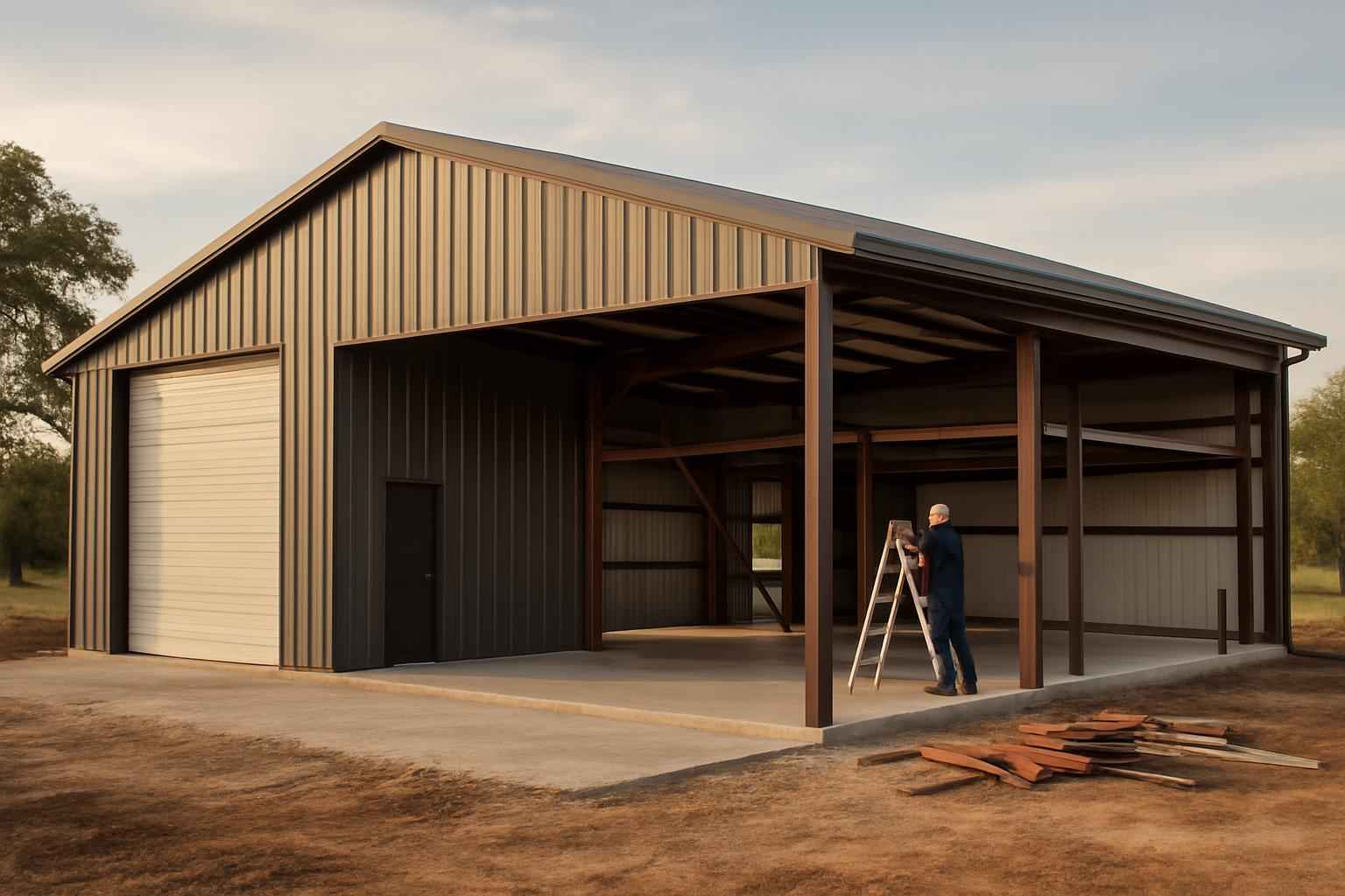 Shop Building Design Service in Medina TX