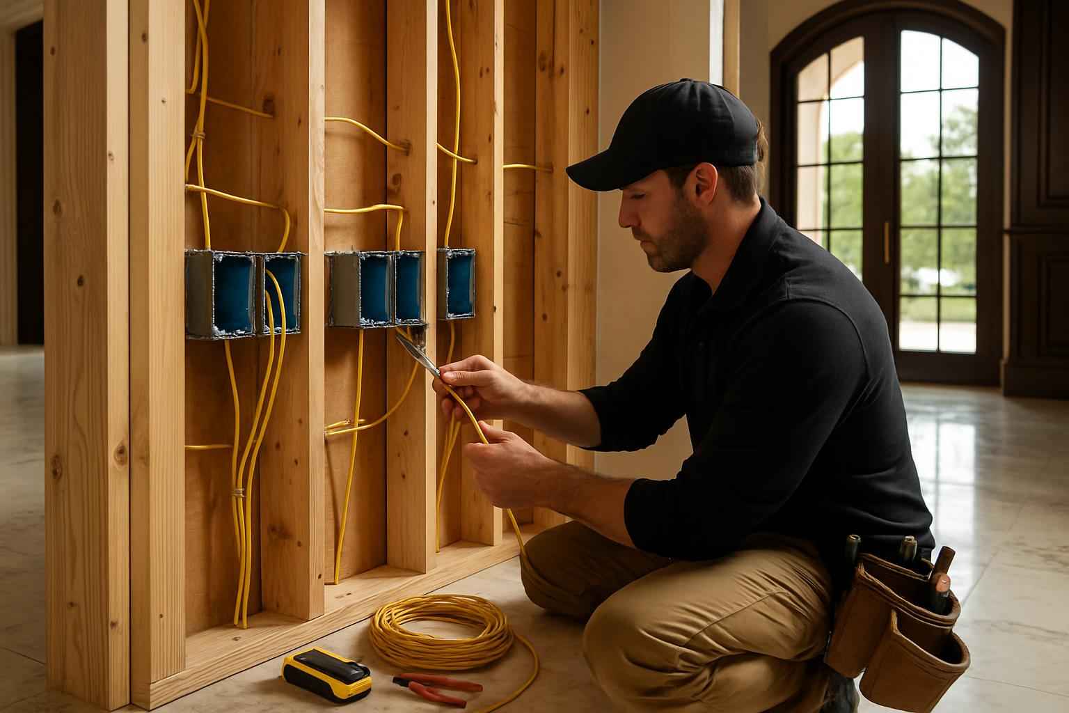 Shop Electrical Rough In Service in Marble Falls TX