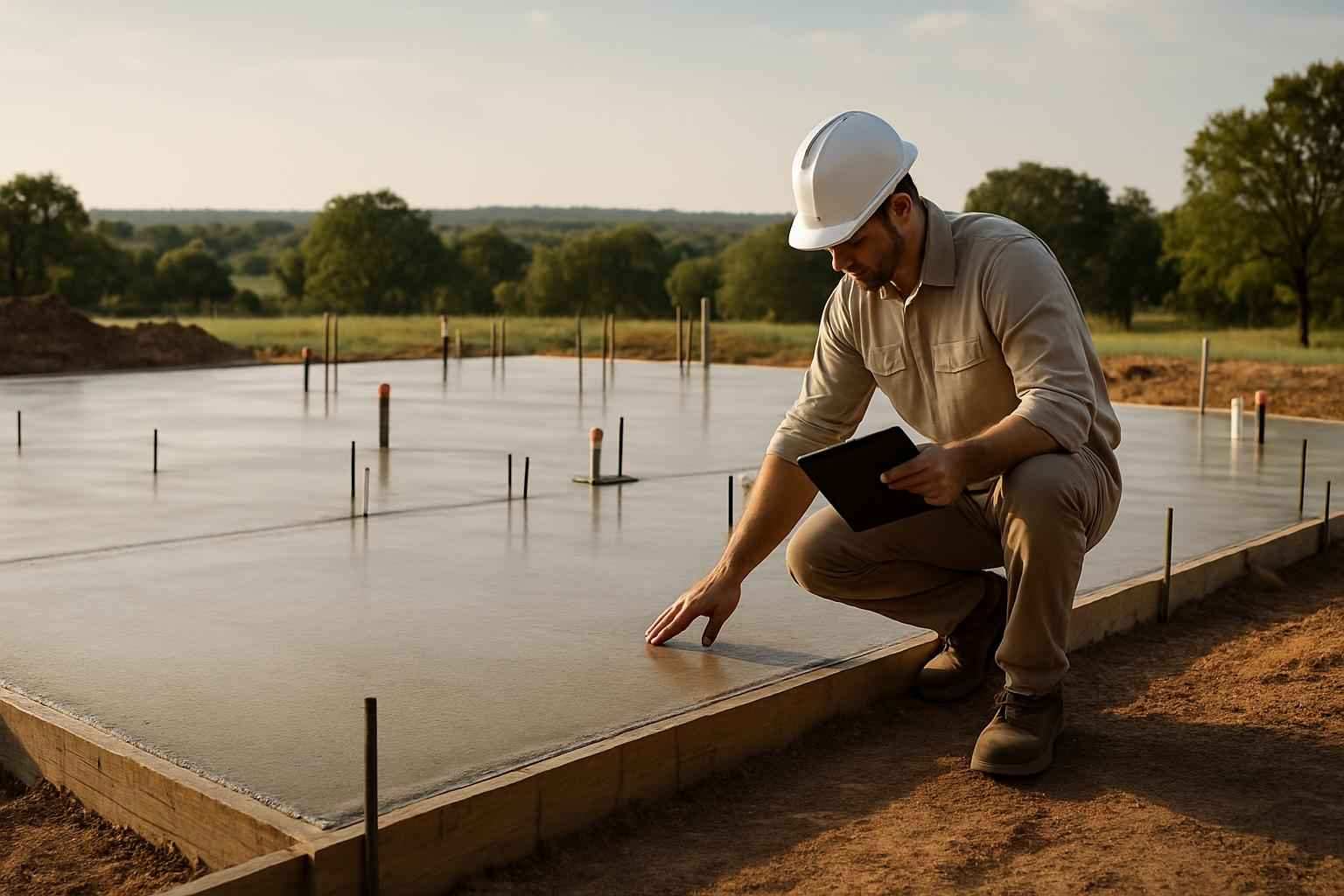 Shop Slab Contractor in Pontotoc TX