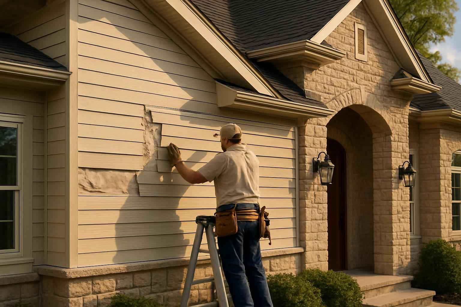 Siding Repair Service in Pontotoc TX