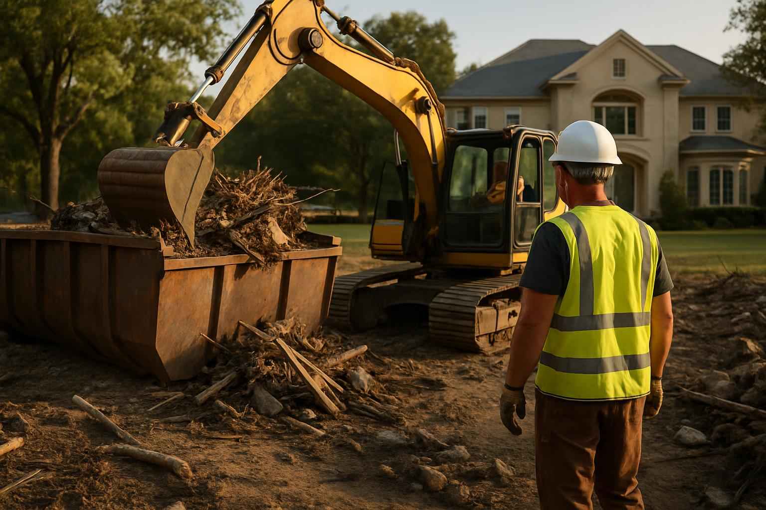 Site Cleanup Service in Kingsland TX