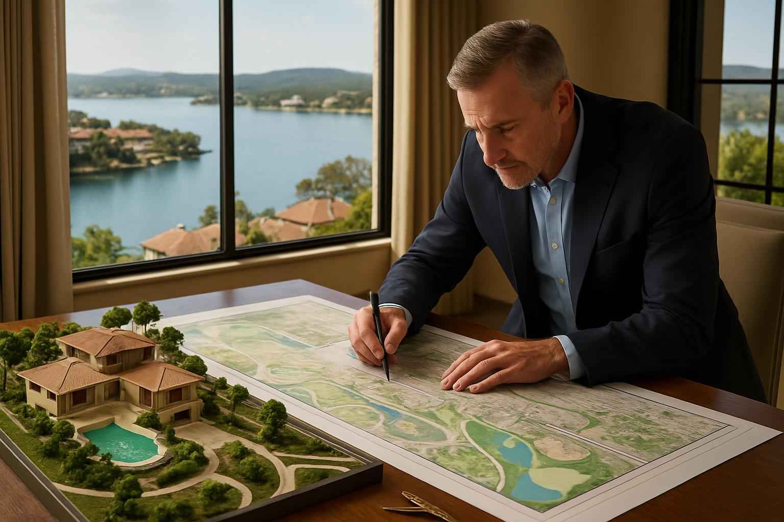 Site Layout Planning Service in Horseshoe Bay TX