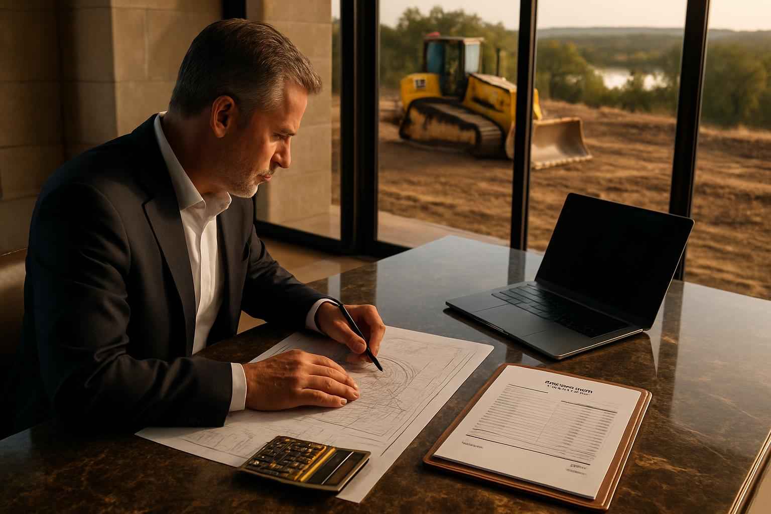 Site Prep Cost Estimate in Marble Falls TX