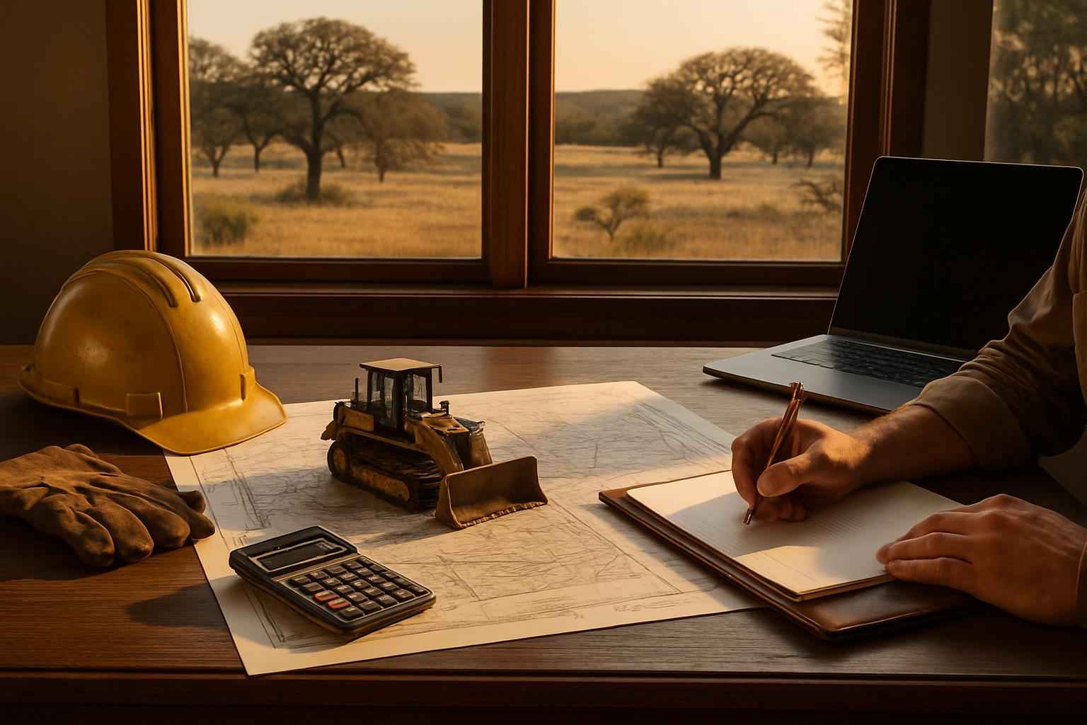 Site Prep Cost Estimate in Medina TX