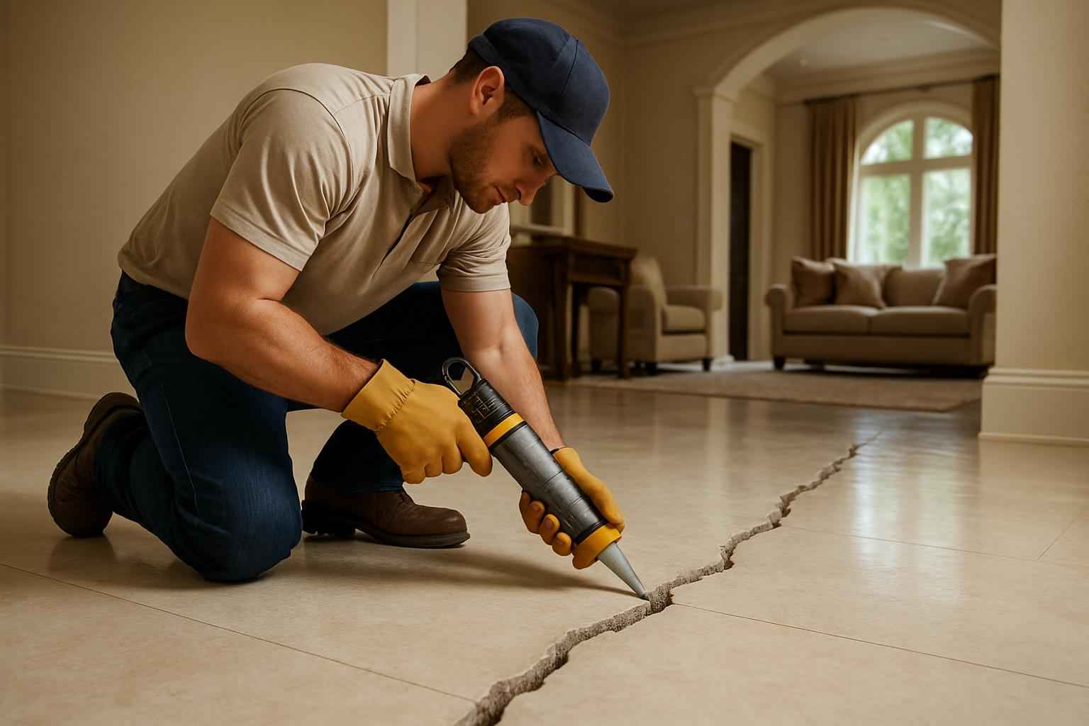 Slab Crack Repair Service in Cottonwood Shores TX