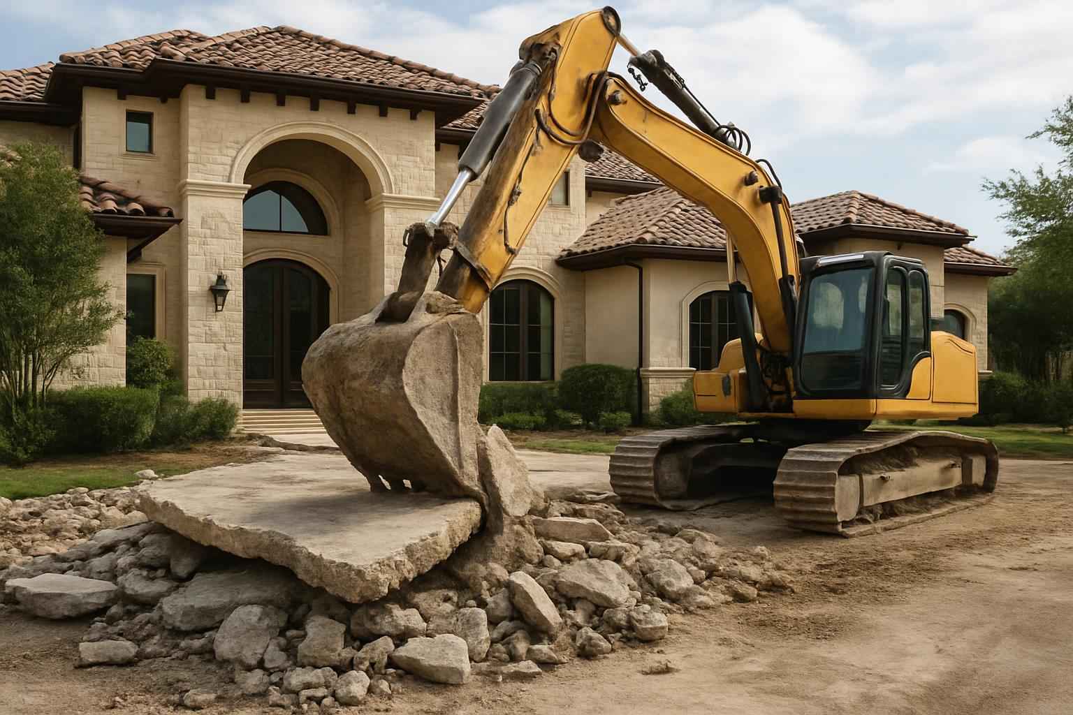 Slab Removal Service in Horseshoe Bay TX