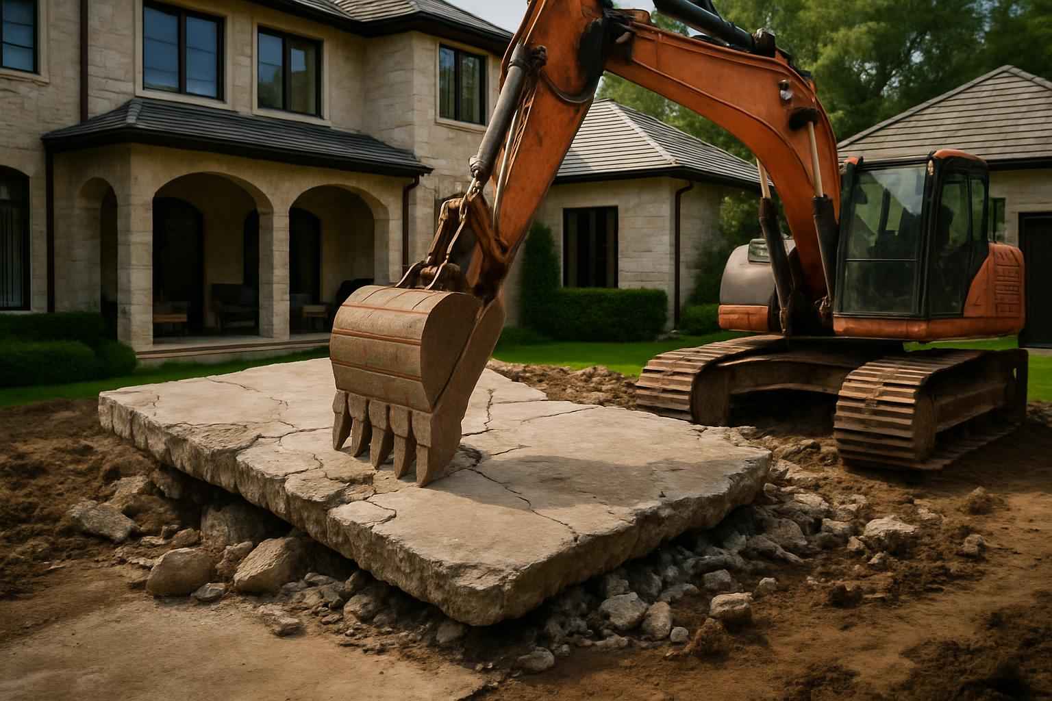 Slab Removal Service in Medina TX