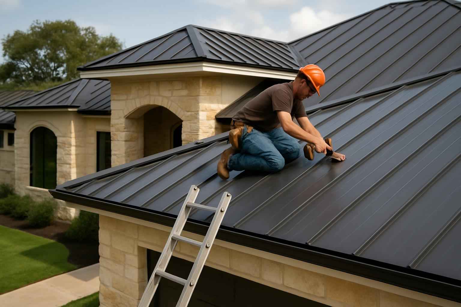 Standing Seam Roof Installer in Kingsland TX
