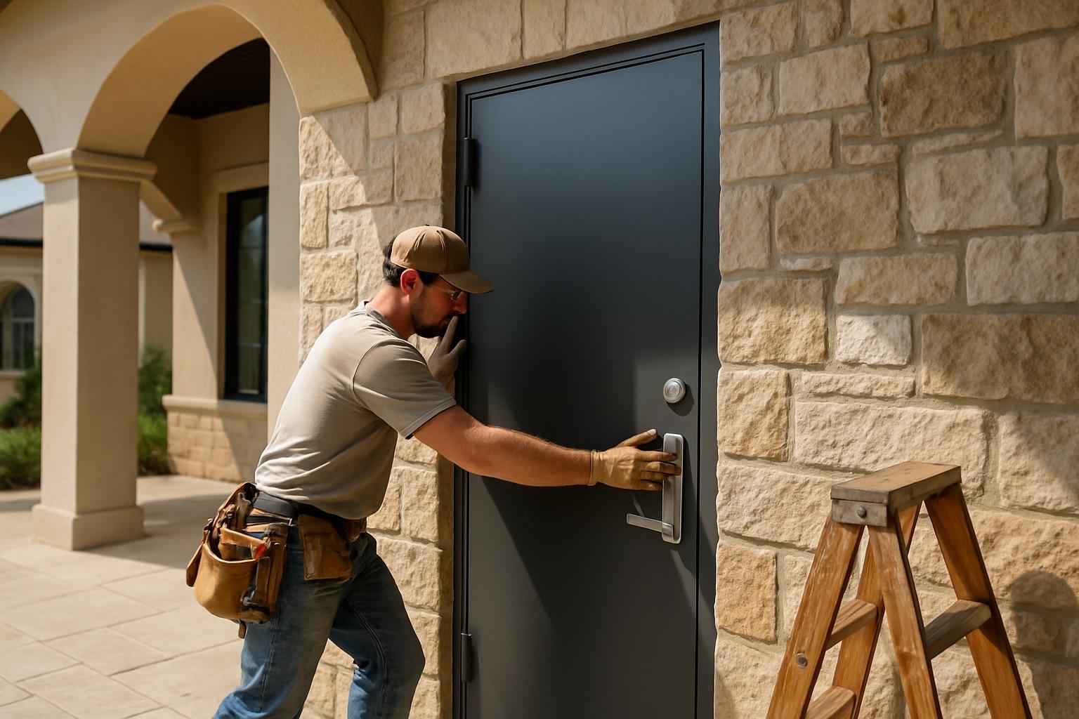 Steel Walk Door Installer in Horseshoe Bay TX