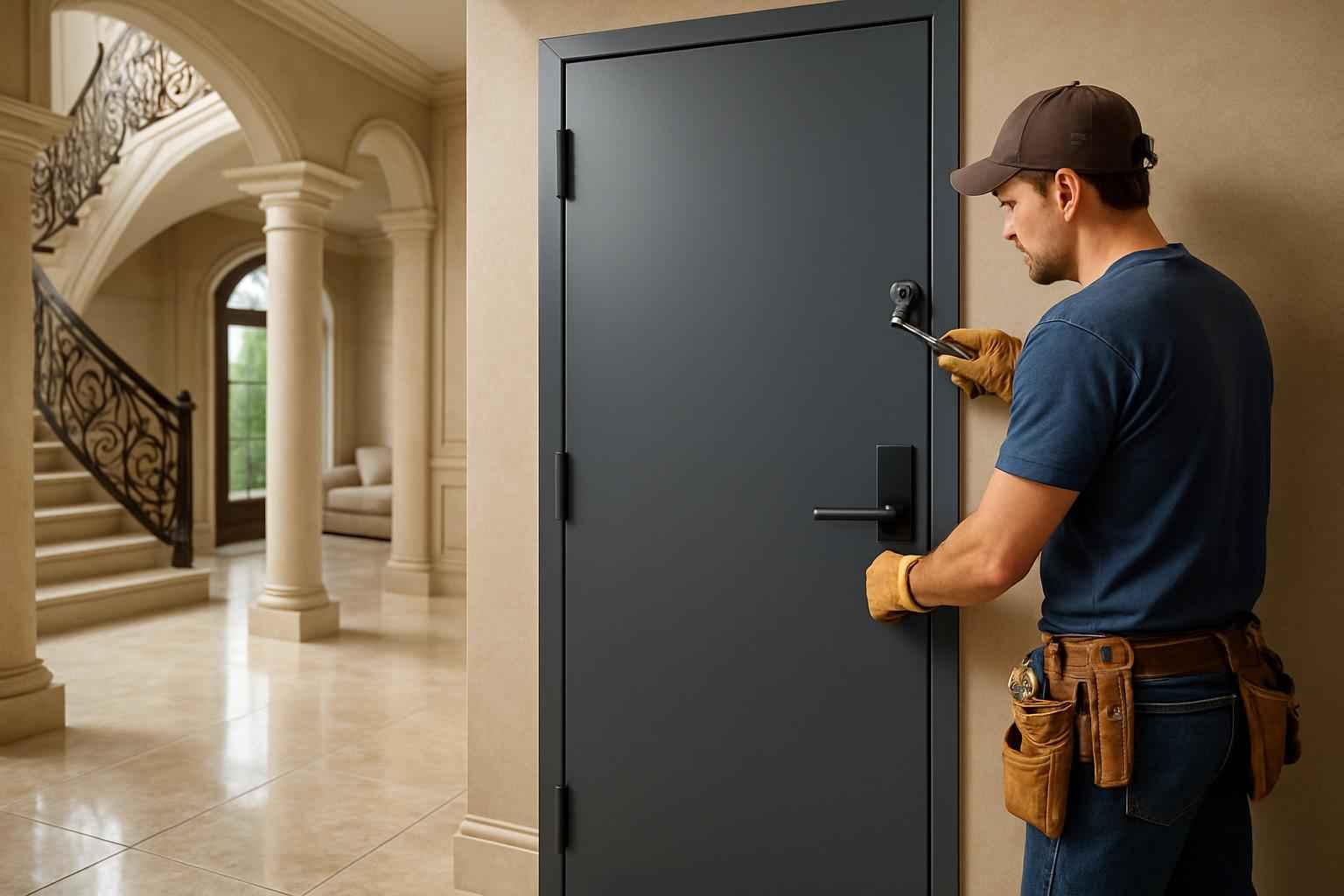 Steel Walk Door Installer in Marble Falls TX