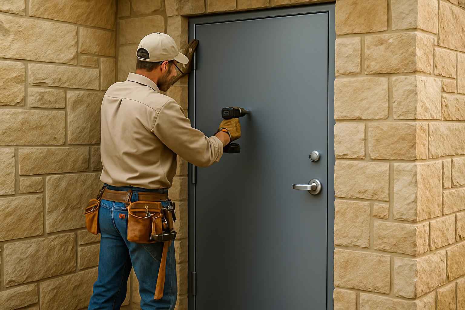 Steel Walk Door Installer in Medina TX