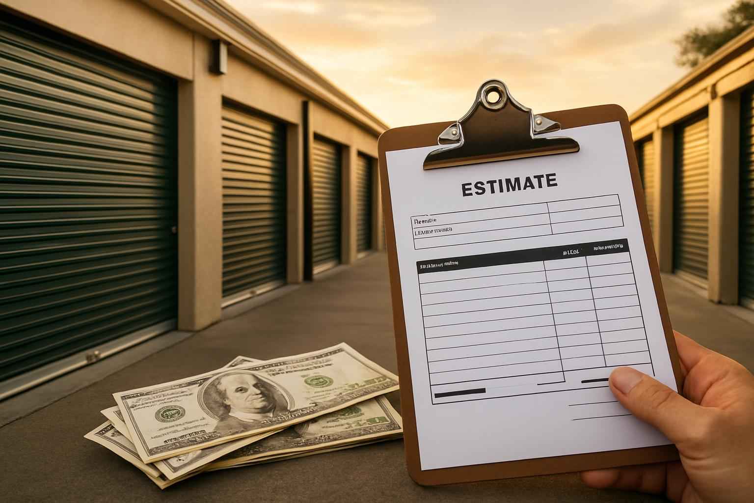 Storage Facility Cost Estimate in Horseshoe Bay TX