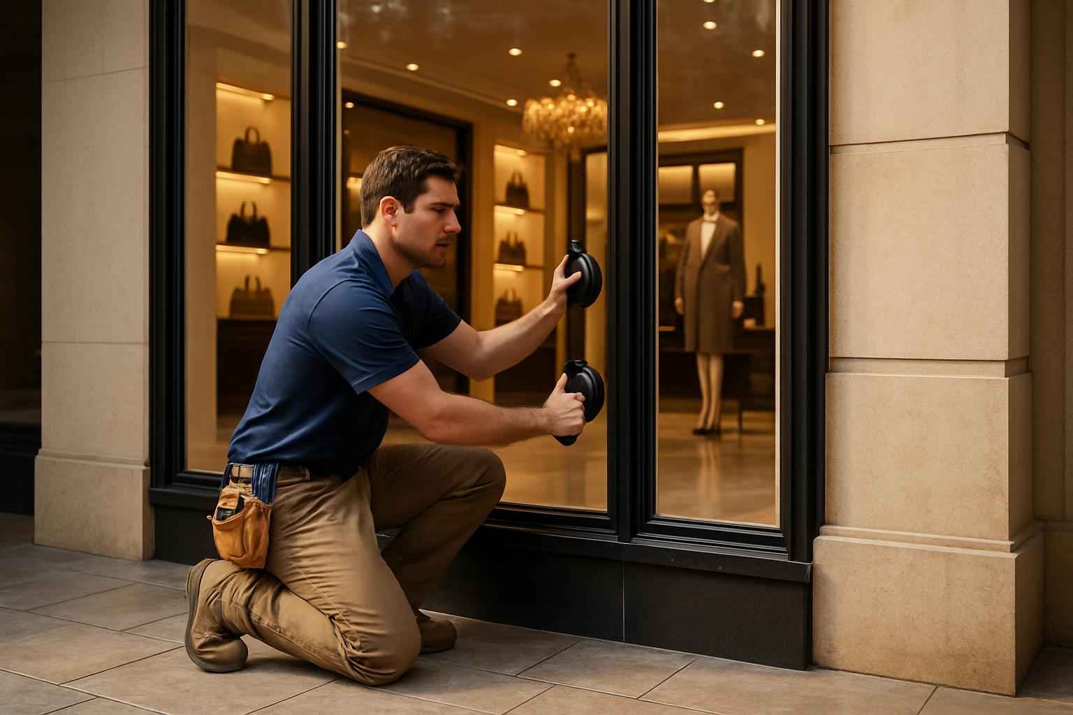 Storefront Window Installer in Kingsland TX