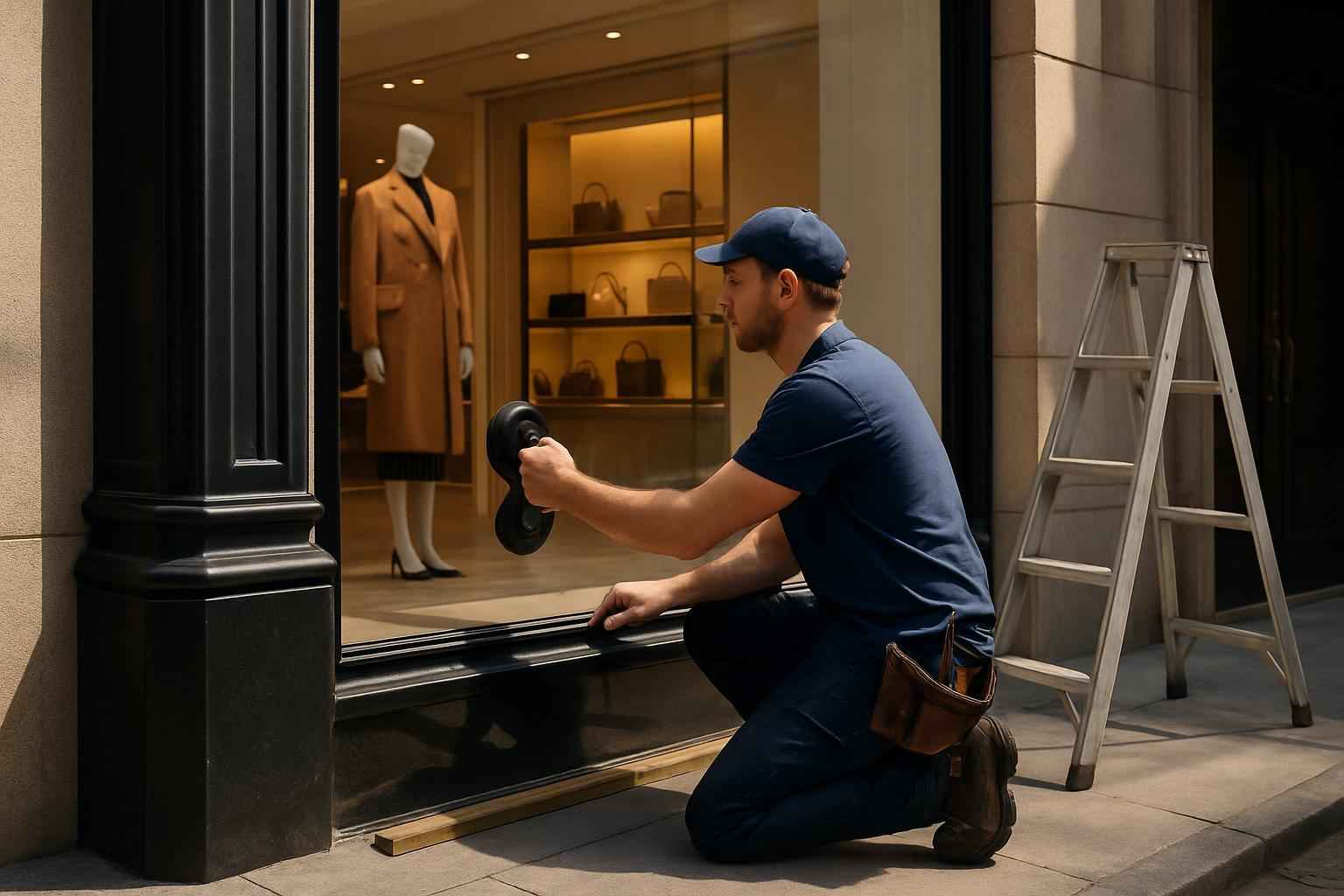 Storefront Window Installer in Mason TX