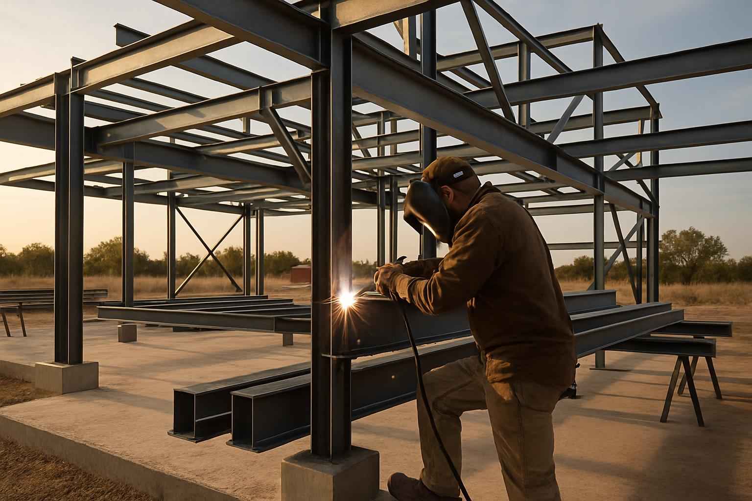 Structural Steel Fabrication Service in Pontotoc TX