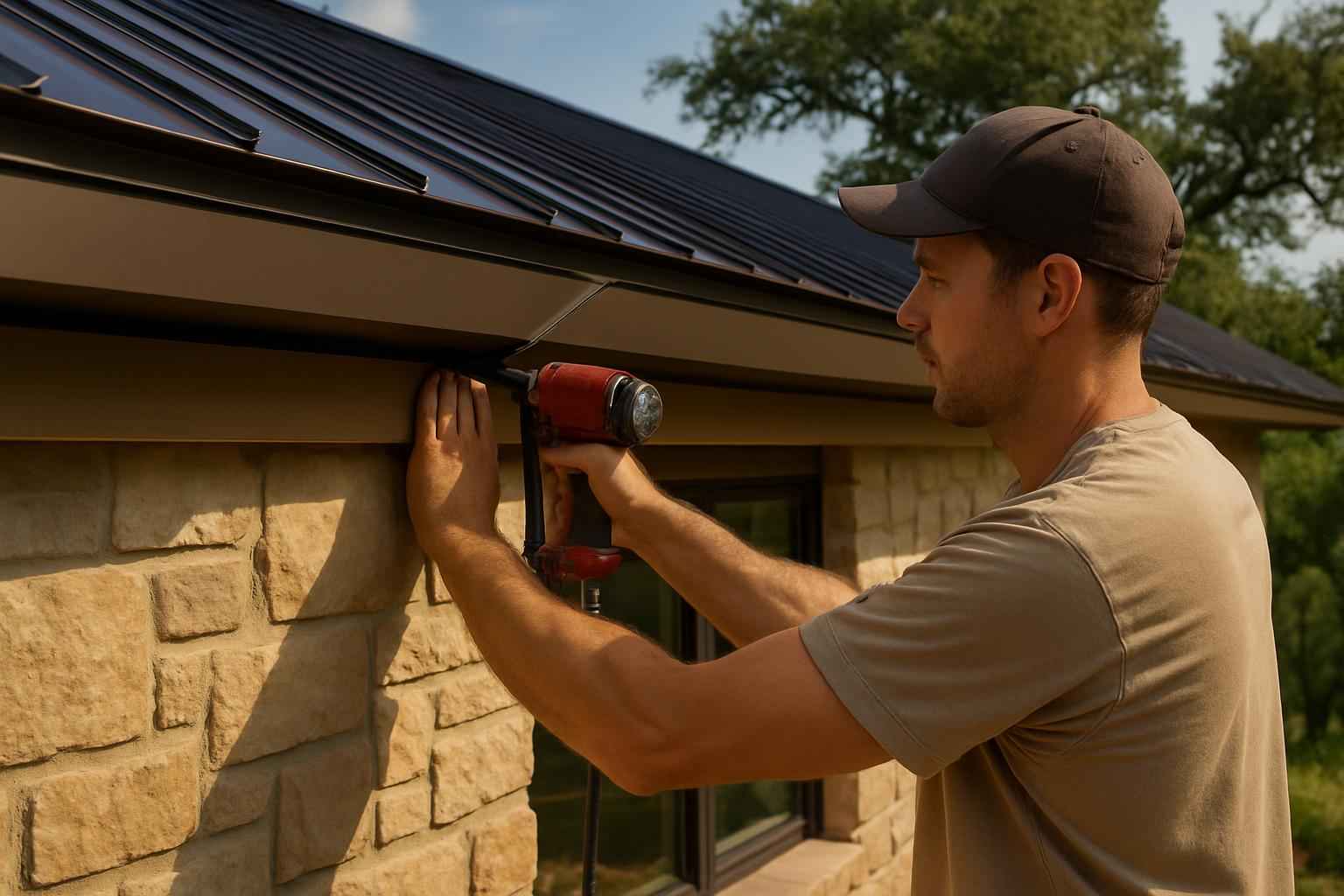 Trim Flashing Installation in Kingsland TX