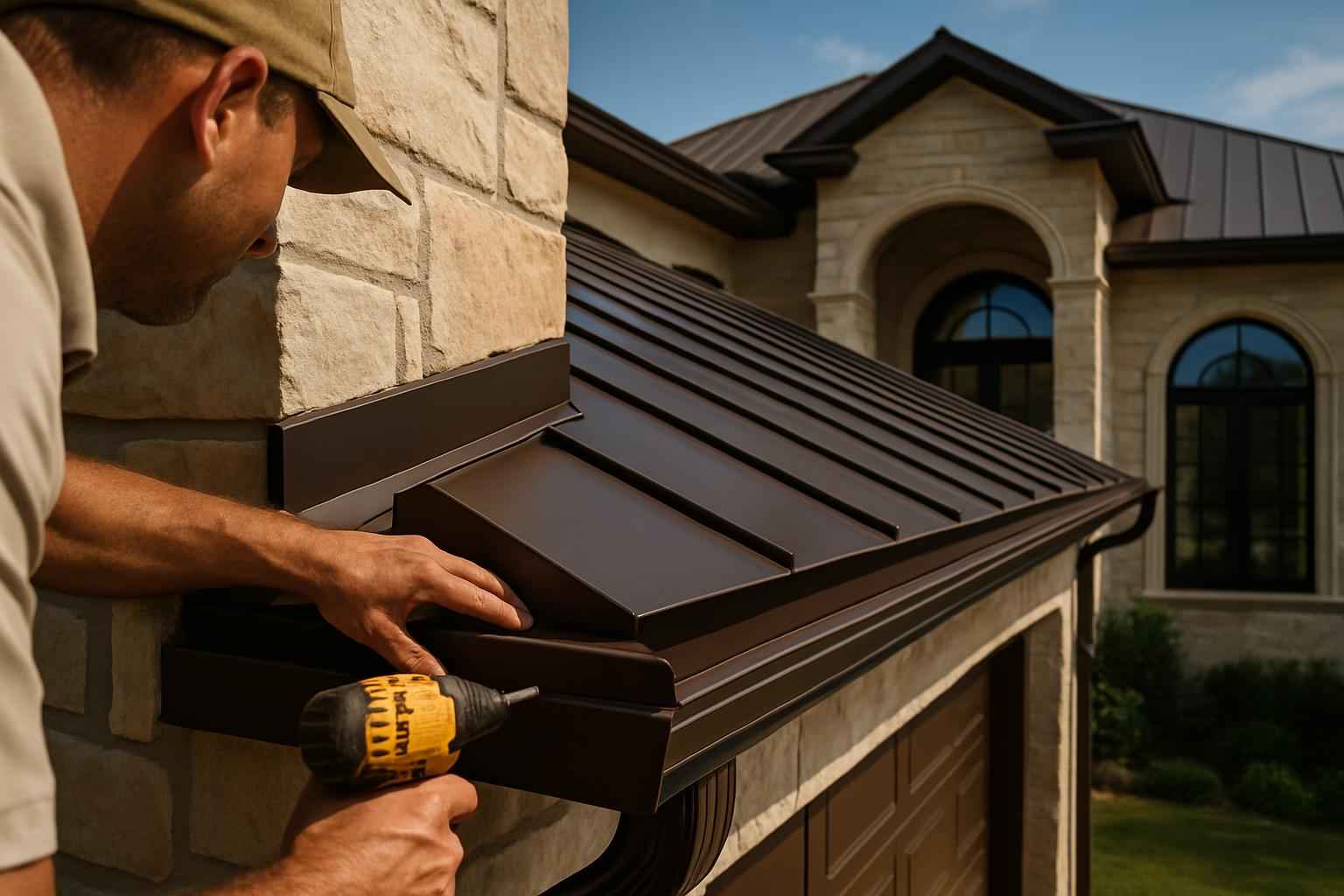 Trim Flashing Installation in Medina TX