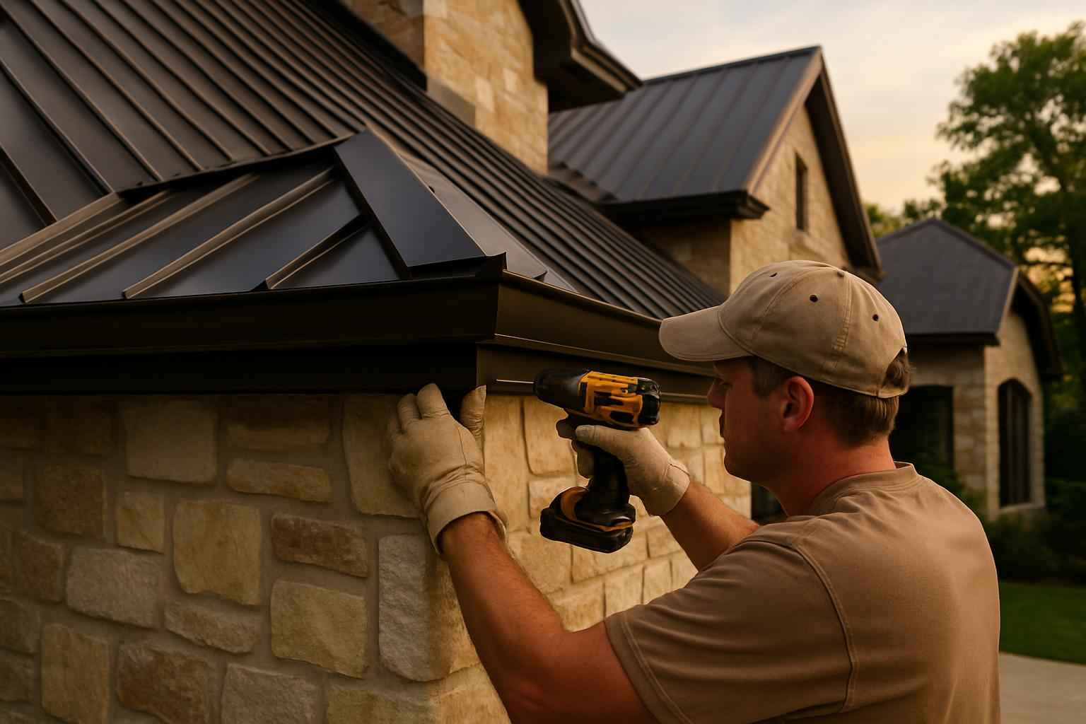 Trim Flashing Installation in Pontotoc TX