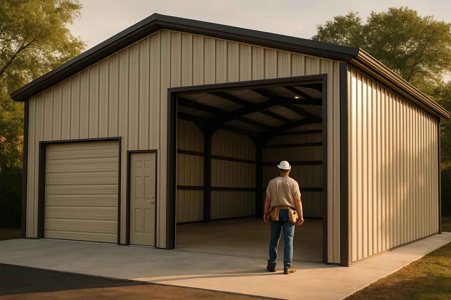 Turnkey Metal Building Service in Cottonwood Shores TX