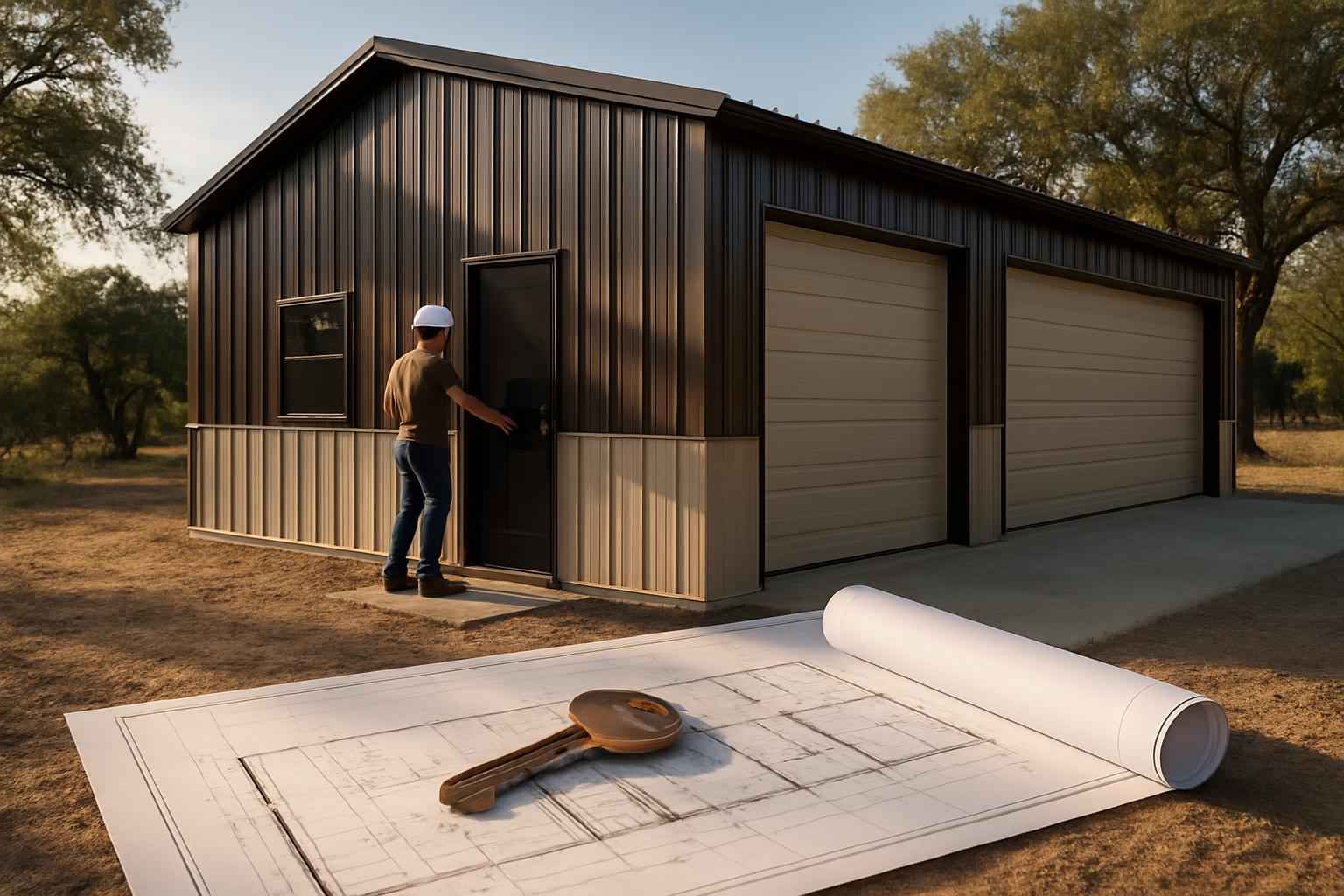 Turnkey Metal Building Service in Pipe Creek TX