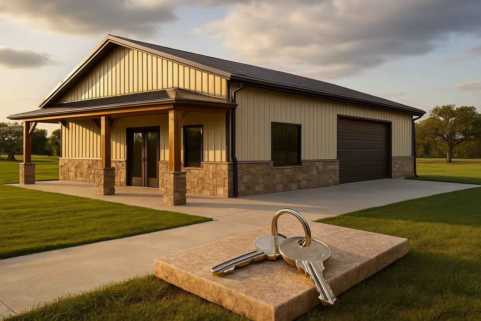 Turnkey Metal Building Service in Pontotoc TX