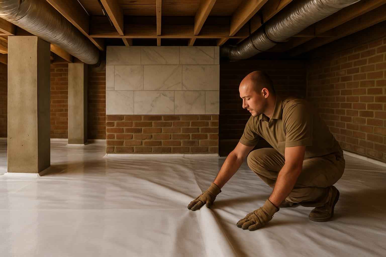 Vapor Barrier Installation in Marble Falls TX