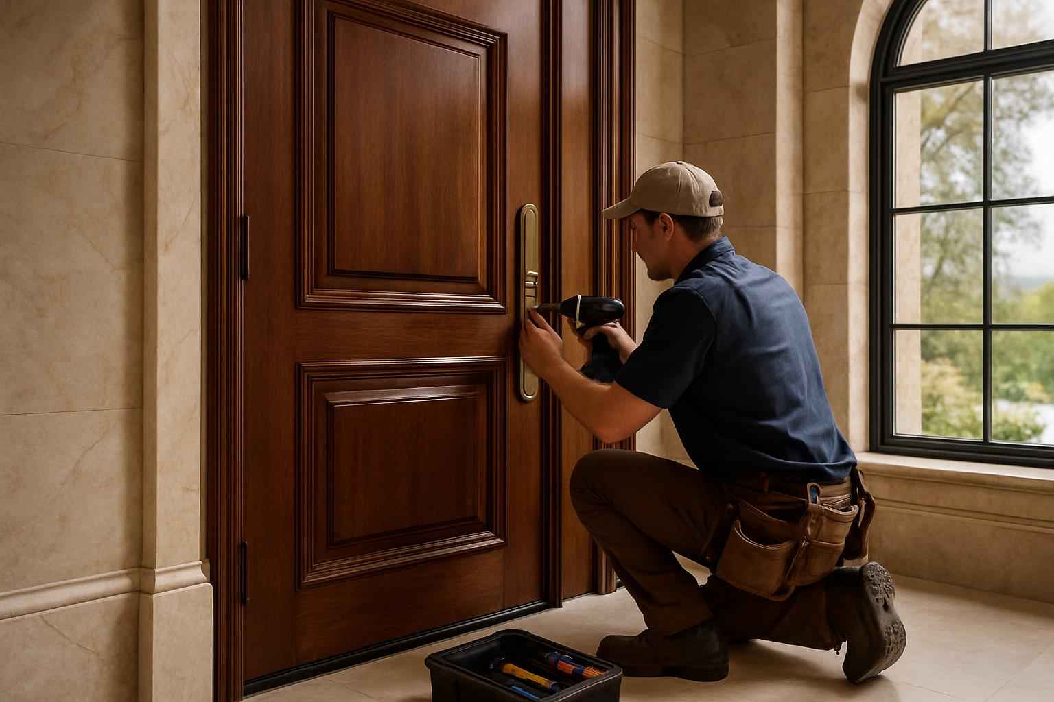 Walk Door Repair Service in Marble Falls TX