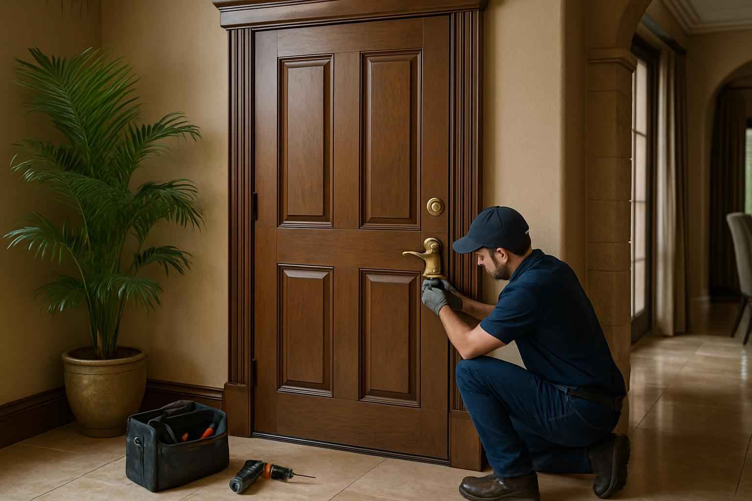 Walk Door Repair Service in Pipe Creek TX