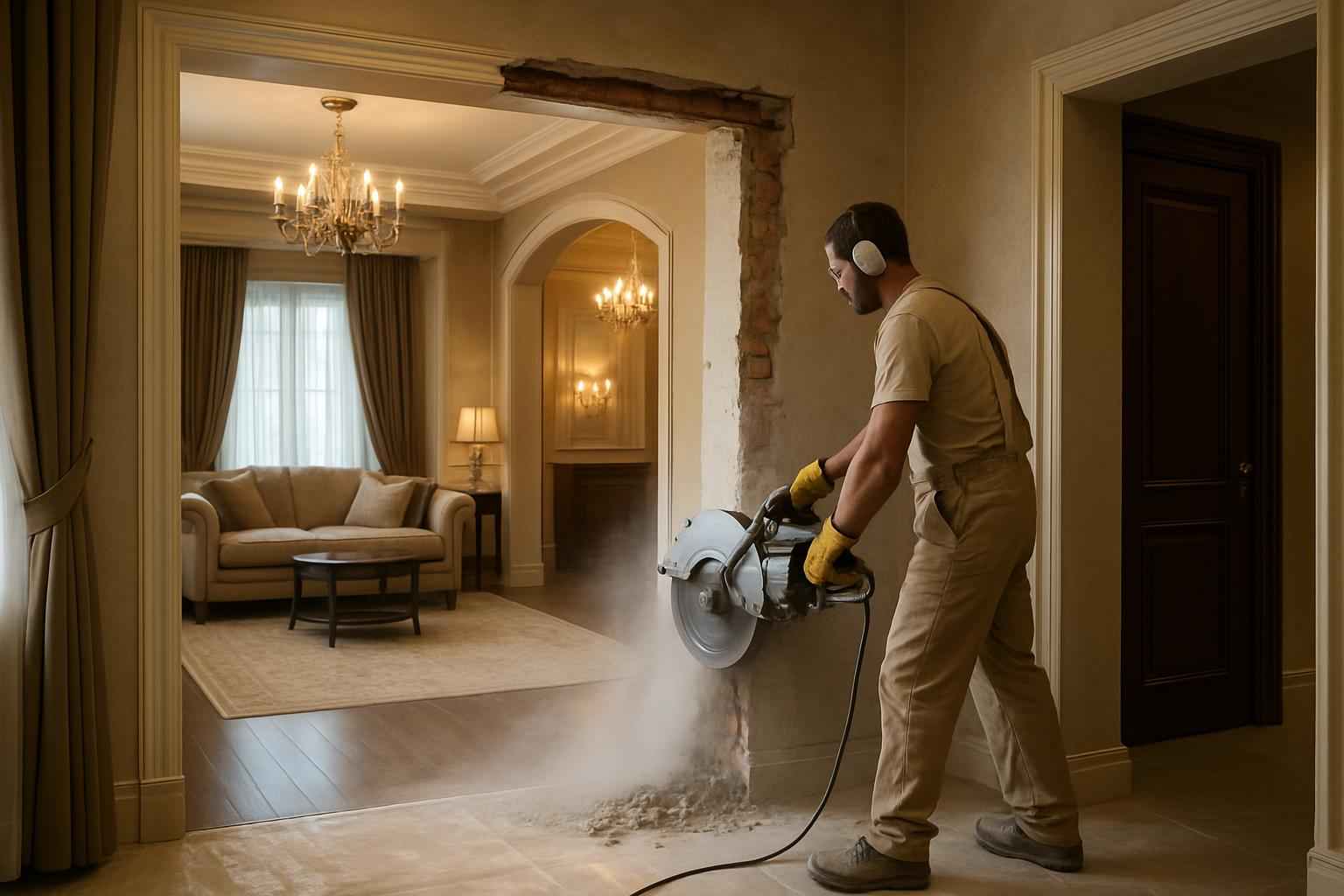 Wall Cut In Service in Cottonwood Shores TX