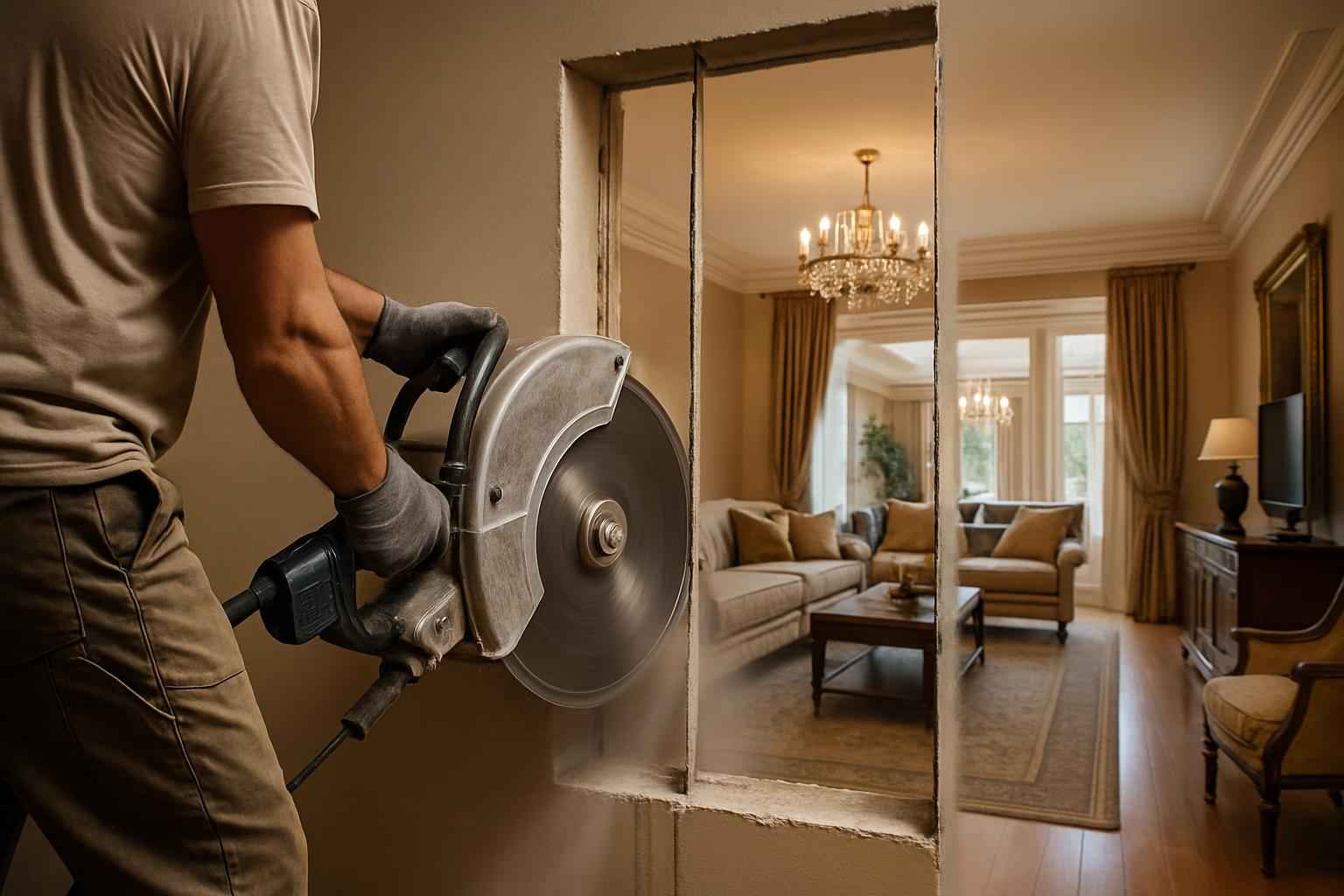 Wall Cut In Service in Mason TX