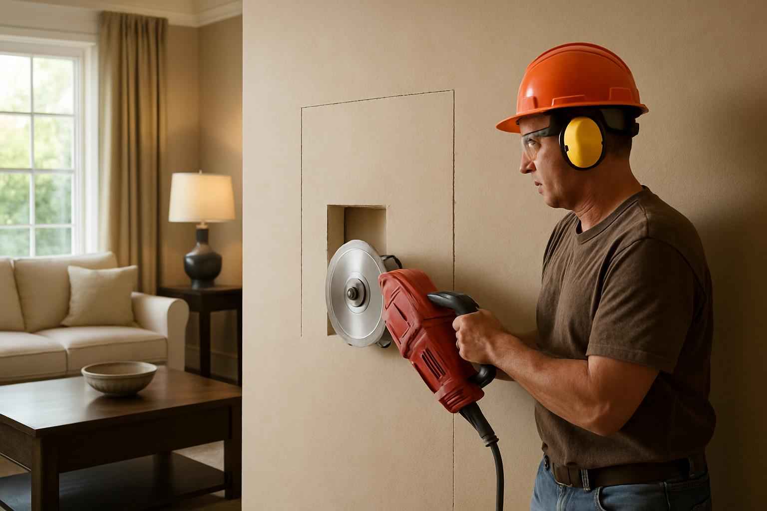 Wall Cut In Service in Pipe Creek TX