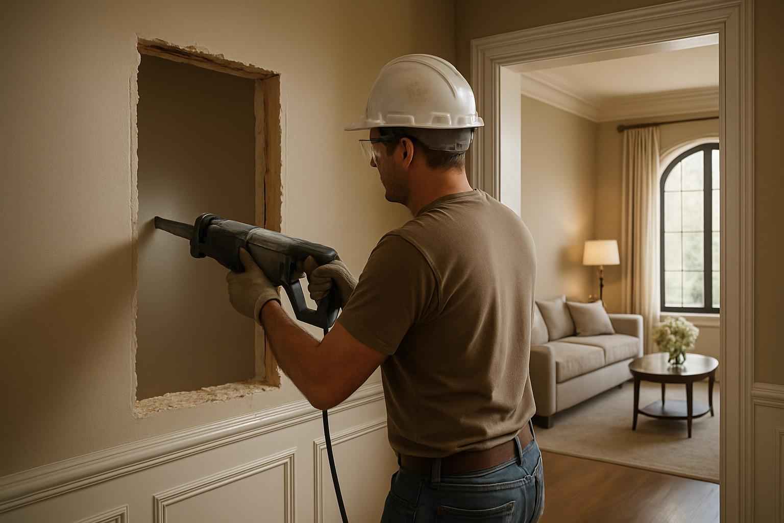 Wall Cut In Service in Pontotoc TX