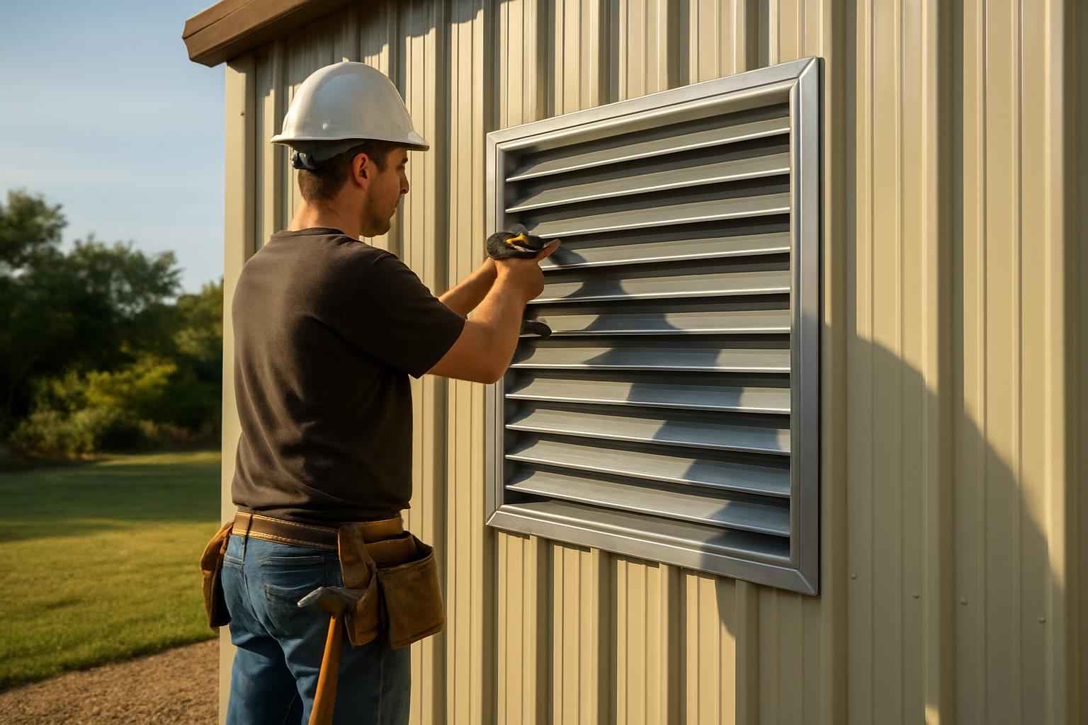 Wall Louver Installer in Horseshoe Bay TX