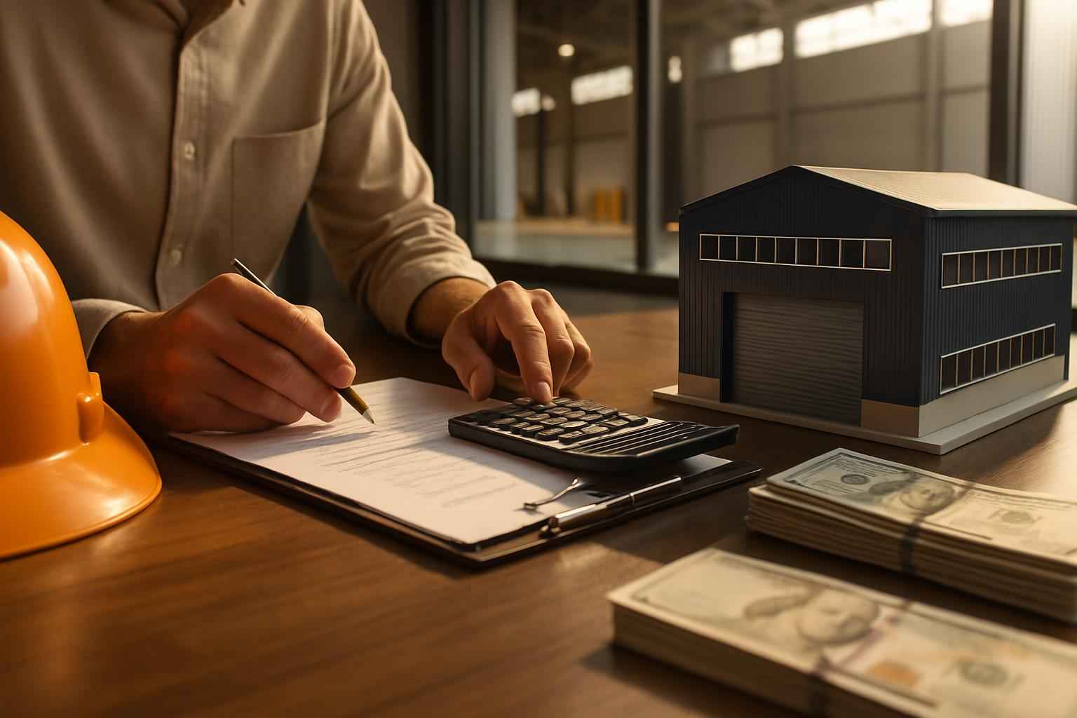 Warehouse Build Cost Estimate in Cottonwood Shores TX