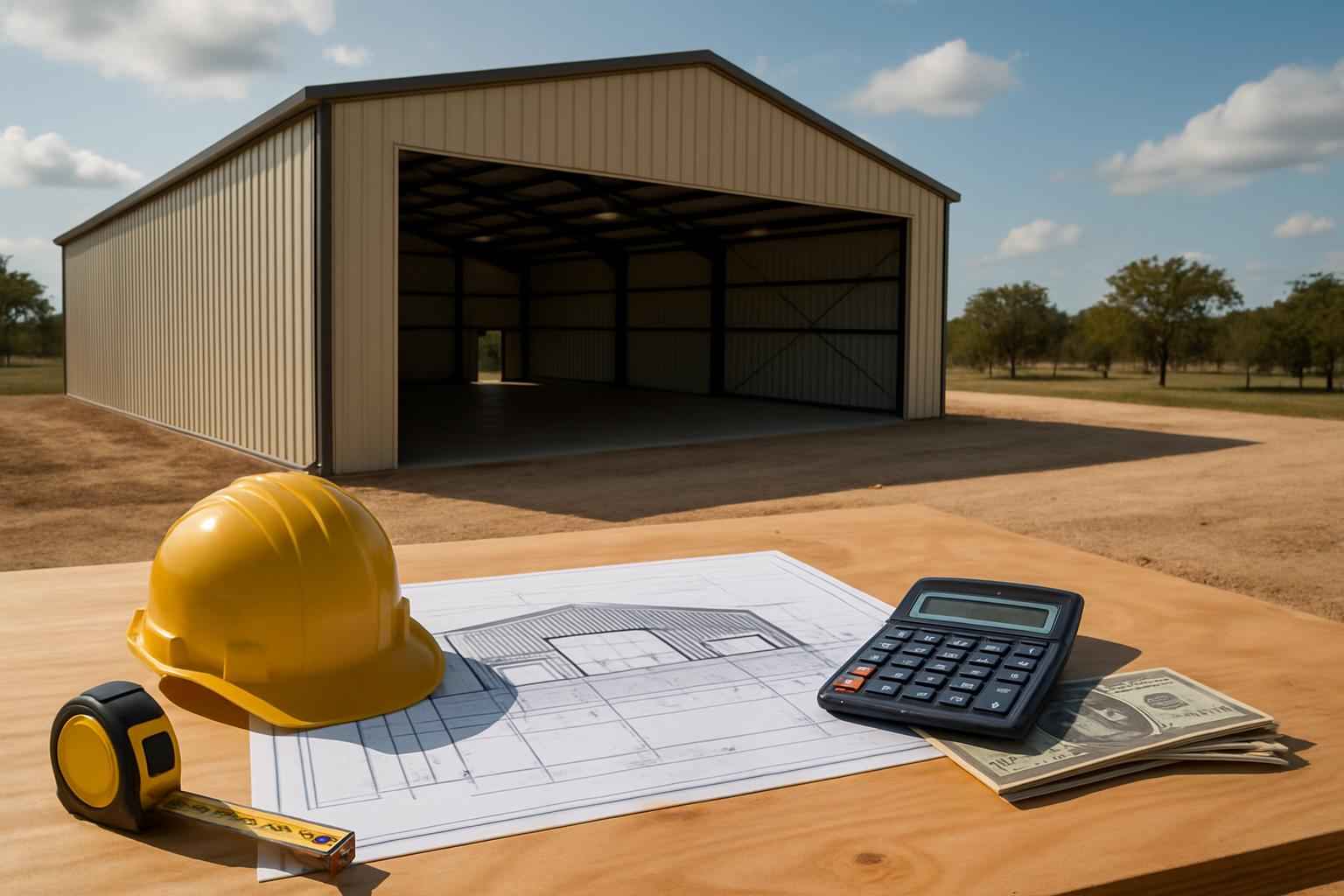Warehouse Build Cost Estimate in Mason TX
